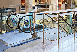 Перила для лестниц из металла в Красноярске. Готовые проекты ПерилаГлавСнаб - фото 6