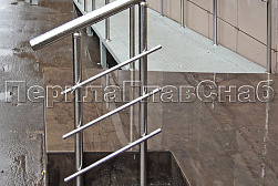 Поручни для инвалидов из нержавеющей стали в Красноярске. Готовые проекты ПерилаГлавСнаб - фото 25