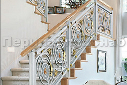 Латунные перила под золото в Красноярске. Готовые проекты ПерилаГлавСнаб - фото 2 Латунные перила под золото в Красноярске. Готовые проекты ПерилаГлавСнаб - фото 2