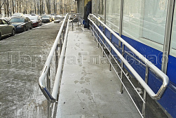 Поручни для инвалидов из нержавеющей стали в Красноярске. Готовые проекты ПерилаГлавСнаб - фото 23