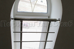 Ограждение на окна из нержавеющей стали в Красноярске. Готовые проекты ПерилаГлавСнаб - фото 9