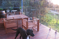 Перила и ограждения для террас в Красноярске. Готовые проекты ПерилаГлавСнаб - фото 15