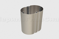 Облицовка колонн нержавеющей сталью в Красноярске. Готовые проекты ПерилаГлавСнаб - фото 3