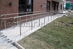 Хромированные перила в Красноярске. Готовые проекты ПерилаГлавСнаб - фото 4