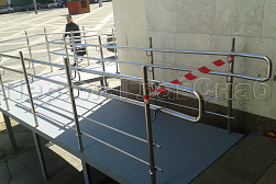 Поручни для инвалидов из нержавеющей стали в Красноярске. Готовые проекты ПерилаГлавСнаб - фото 7