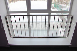 Ограждение на окна из нержавеющей стали в Красноярске. Готовые проекты ПерилаГлавСнаб - фото 11