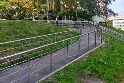 Уличные ограждения из металла в Красноярске. Готовые проекты ПерилаГлавСнаб - фото 1