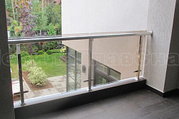 Перила и ограждения для террас в Красноярске. Готовые проекты ПерилаГлавСнаб - фото 19