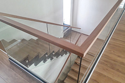 Ограждения для лестниц в Красноярске. Готовые проекты ПерилаГлавСнаб - фото 17