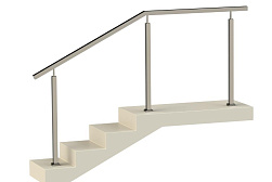 Дешевые перила и ограждения в Красноярске. Готовые проекты ПерилаГлавСнаб - фото 7