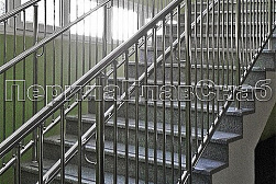 Хромированные перила в Красноярске. Готовые проекты ПерилаГлавСнаб - фото 6