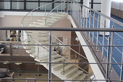 Ограждения из нержавеющей стали с тремя ригелями в Красноярске. Готовые проекты ПерилаГлавСнаб - фото 9