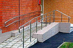 Поручни для инвалидов из нержавеющей стали в Красноярске. Готовые проекты ПерилаГлавСнаб - фото 18