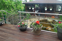 Хромированные перила в Красноярске. Готовые проекты ПерилаГлавСнаб - фото 3