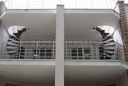 Балконные ограждения в Красноярске. Готовые проекты ПерилаГлавСнаб - фото 6