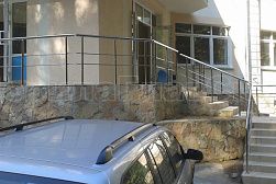 Перила и ограждения из нержавеющей стали с двумя ригелями в Красноярске. Готовые проекты ПерилаГлавСнаб - фото 5