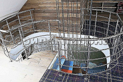 Хромированные перила в Красноярске. Готовые проекты ПерилаГлавСнаб - фото 2