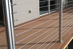 Тросовые ограждения в Красноярске. Готовые проекты ПерилаГлавСнаб - фото 2