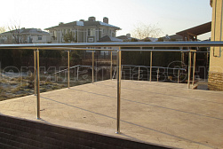 Уличные ограждения из металла в Красноярске. Готовые проекты ПерилаГлавСнаб - фото 16