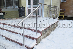 Дешевые перила и ограждения в Красноярске. Готовые проекты ПерилаГлавСнаб - фото 2