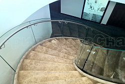 Ограждения для лестниц в Красноярске. Готовые проекты ПерилаГлавСнаб - фото 13