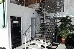 Ограждения для лестниц в Красноярске. Готовые проекты ПерилаГлавСнаб - фото 4