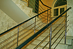 Четырёх и многоригельные перила и ограждения в Красноярске. Готовые проекты ПерилаГлавСнаб - фото 18