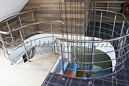 Четырёх и многоригельные перила и ограждения в Красноярске. Готовые проекты ПерилаГлавСнаб - фото 12