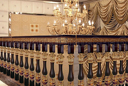 Латунные перила под золото в Красноярске. Готовые проекты ПерилаГлавСнаб - фото 8 Латунные перила под золото в Красноярске. Готовые проекты ПерилаГлавСнаб - фото 8