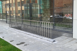 Перила и ограждения с вертикальным заполнением в Красноярске. Готовые проекты ПерилаГлавСнаб - фото 6 Перила и ограждения с вертикальным заполнением в Красноярске. Готовые проекты ПерилаГлавСнаб - фото 6