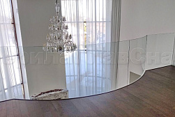 Цельностеклянные ограждения на несущем стекле в Красноярске. Готовые проекты ПерилаГлавСнаб - фото 9 Цельностеклянные ограждения на несущем стекле в Красноярске. Готовые проекты ПерилаГлавСнаб - фото 9